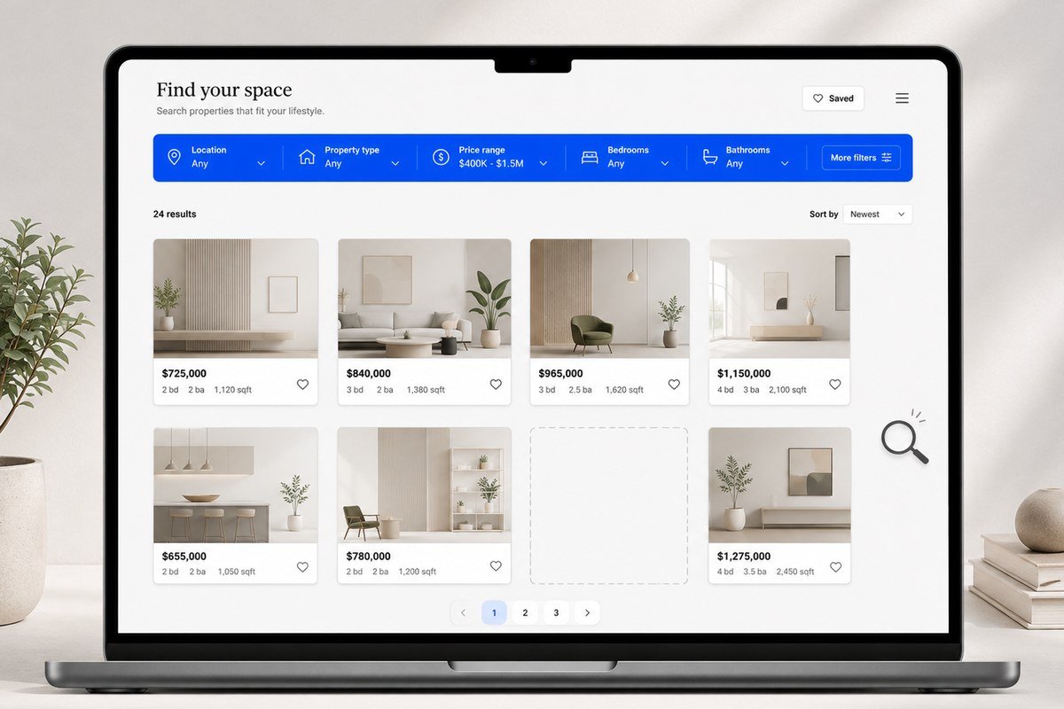 What a Real Estate Website Costs — and Why the Listings Often Cannot Be Found